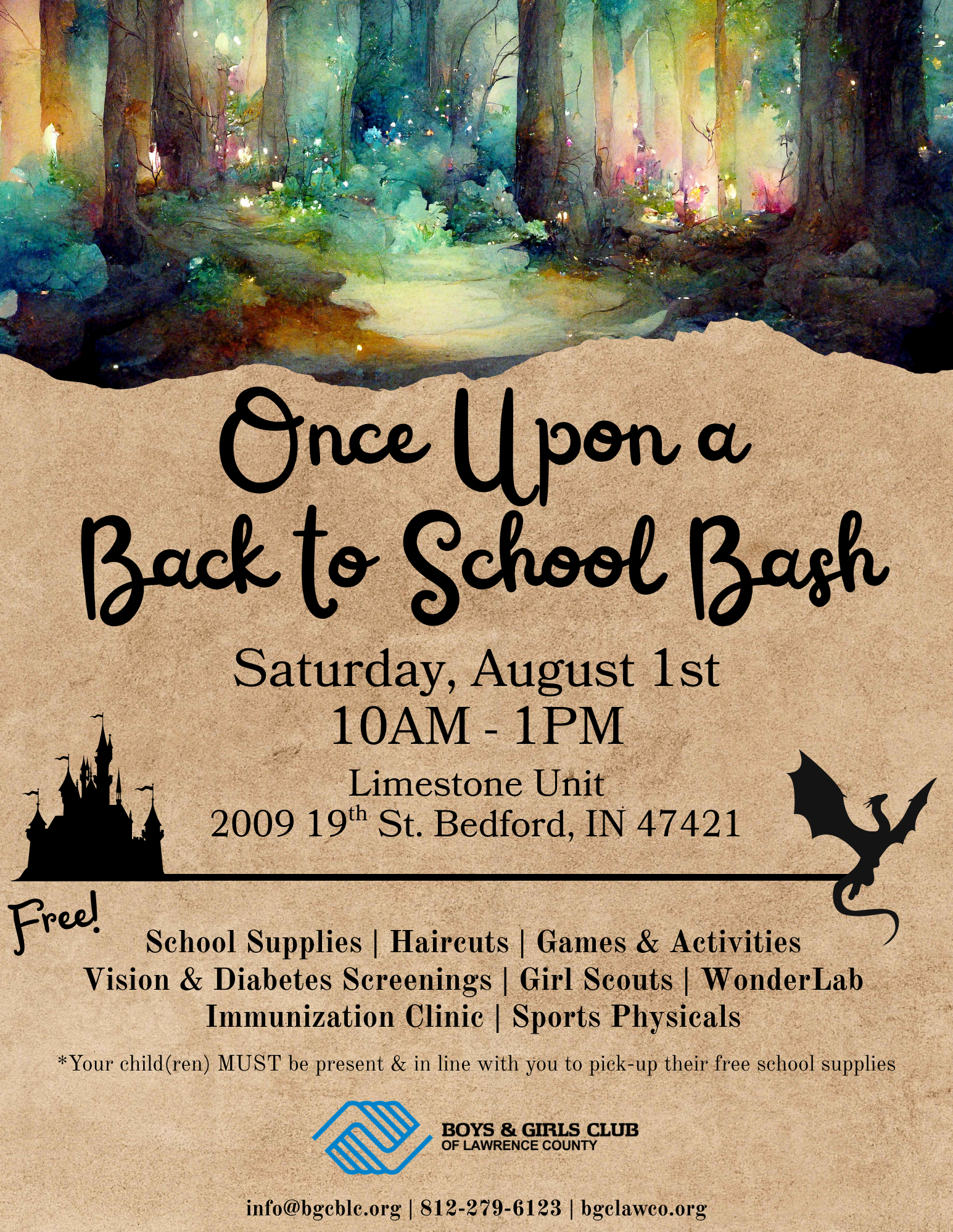 Back to School Bash Flyer 2026
